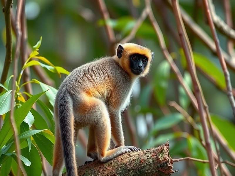 Assam Golden Langur Safari QR Code Download
